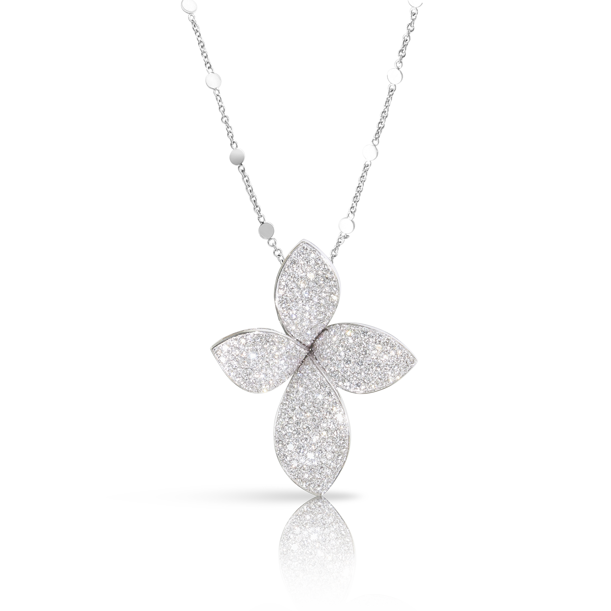 Petit Garden Choker in 18K White Gold & Diamonds | Pasquale Bruni