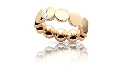 A gold ring by Pasquale Bruni, available at Kirk Jewelers.