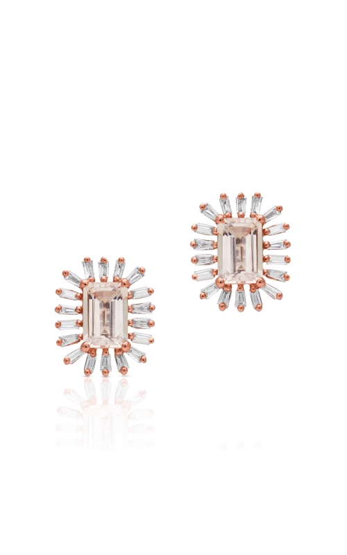 Anne Sisteron Morganite Stud earrings