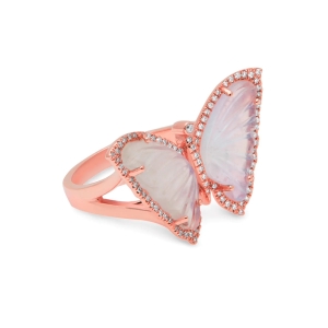 Anne Sisteron Butterfly Ring
