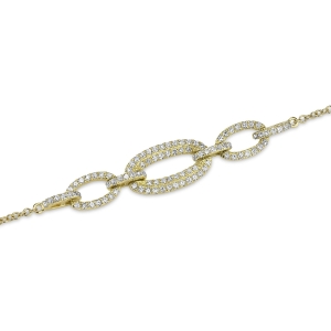 Anne Sisteron Three Link Chain Bracelet Anne Sisteron Three Link Chain Bracelet