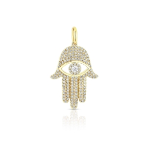 Anne Sisteron Evil Eye Hamsa Charm Anne Sisteron Evil Eye Hamsa Charm