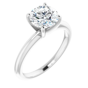 Kirk Bridal Four Prong Solitaire Ring 123213