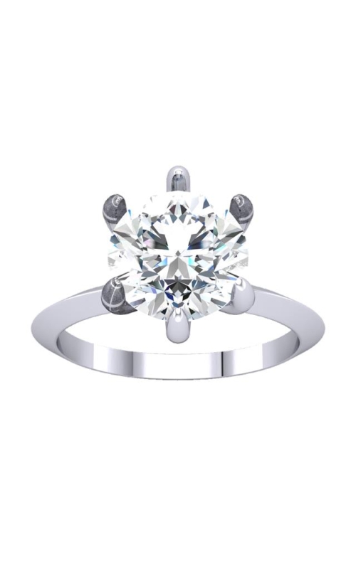 KirkBRIDAL Knife Edge Solitaire Engagement Ring