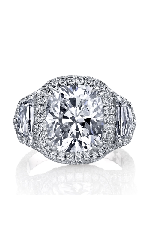 Kirk Couture Diamond Cushion Engagement Ring JSM702