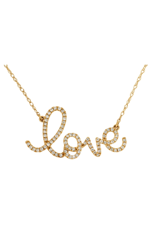 Kirk Signature Diamond Love Necklace