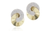 Phillips House LaRose Golde Aura Interlocking Stud Earrings