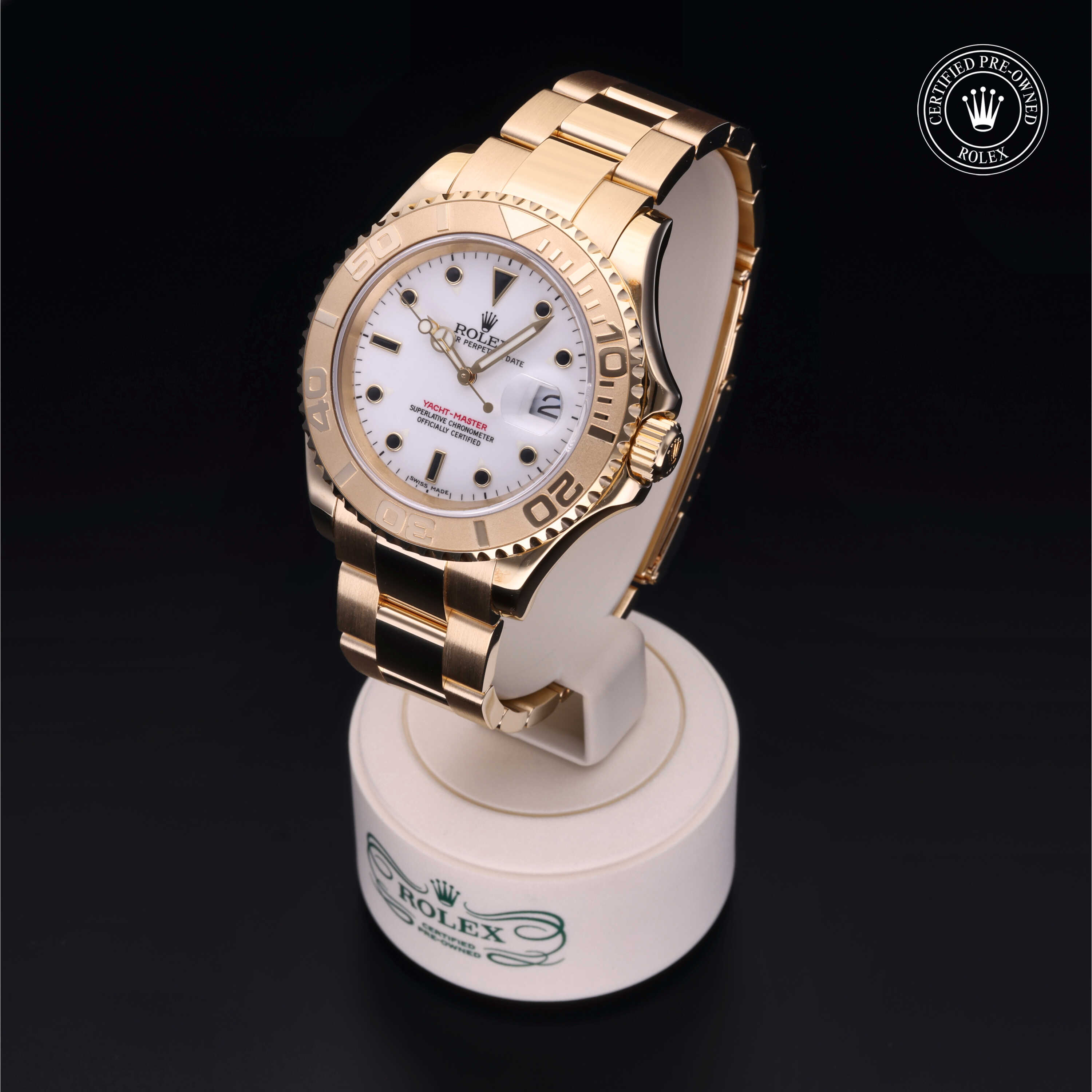 Rolex Yacht-Master in 18 ct yellow gold M16628-0007 at Kirk Jewelers