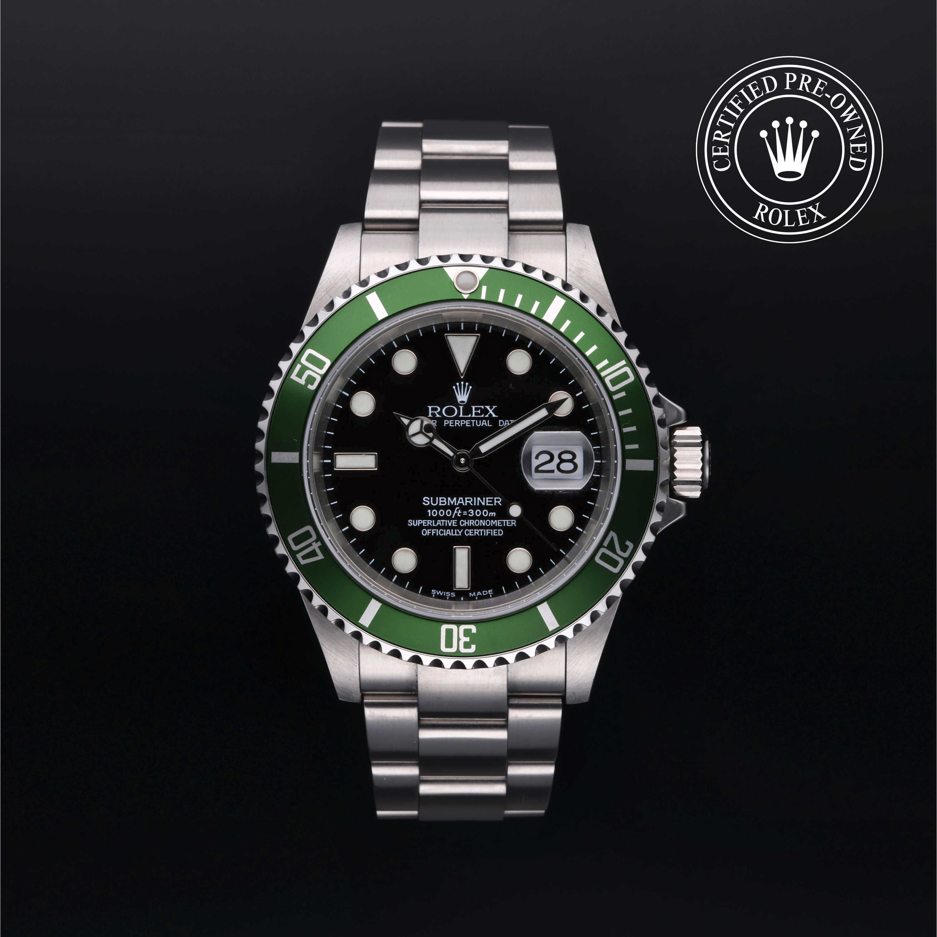 Rolex Submariner in Oystersteel M16610LV-0002 at Kirk Jewelers