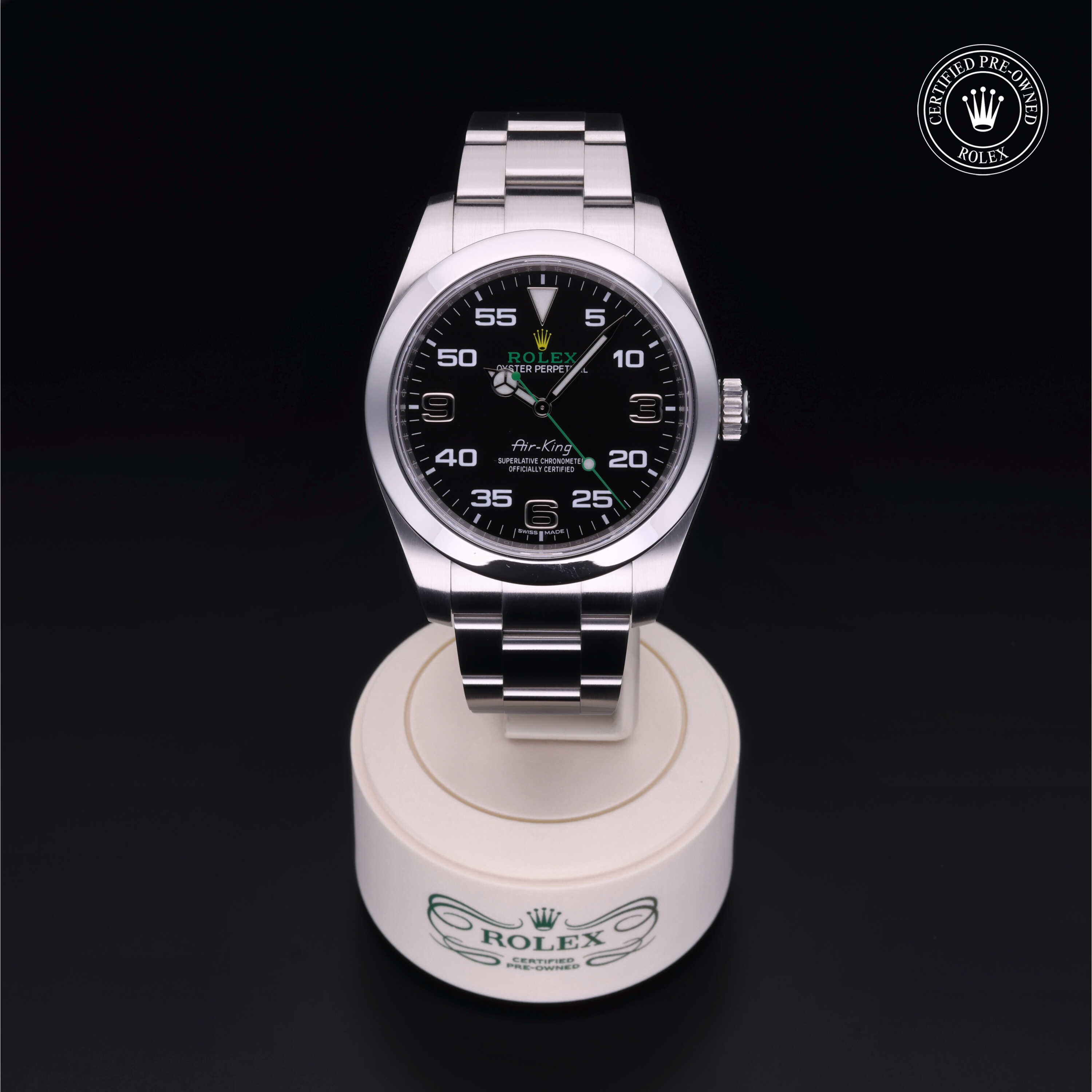Rolex Air-King in Oystersteel M116900-0001 at Kirk Jewelers