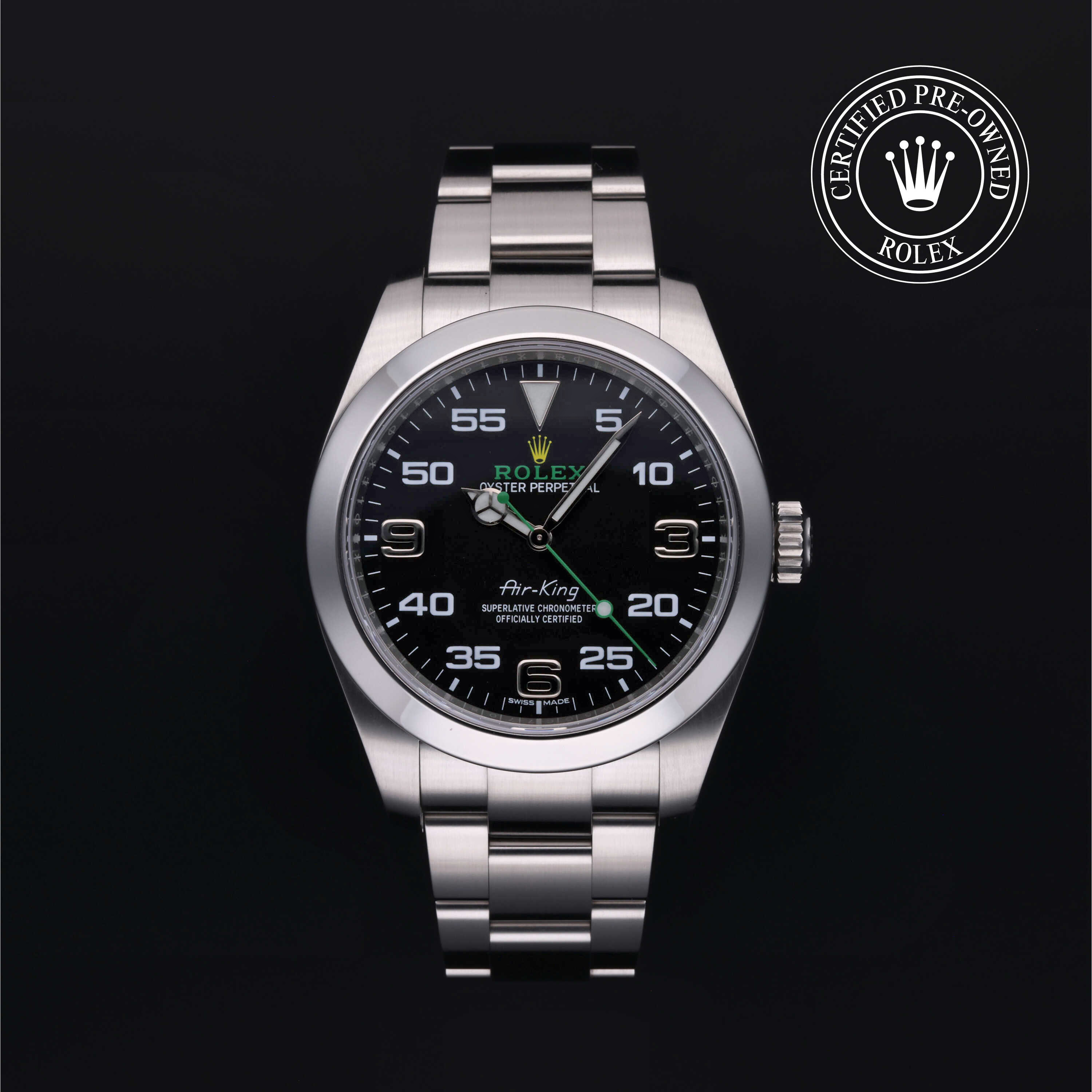 Rolex Air-King in Oystersteel M116900-0001 at Kirk Jewelers