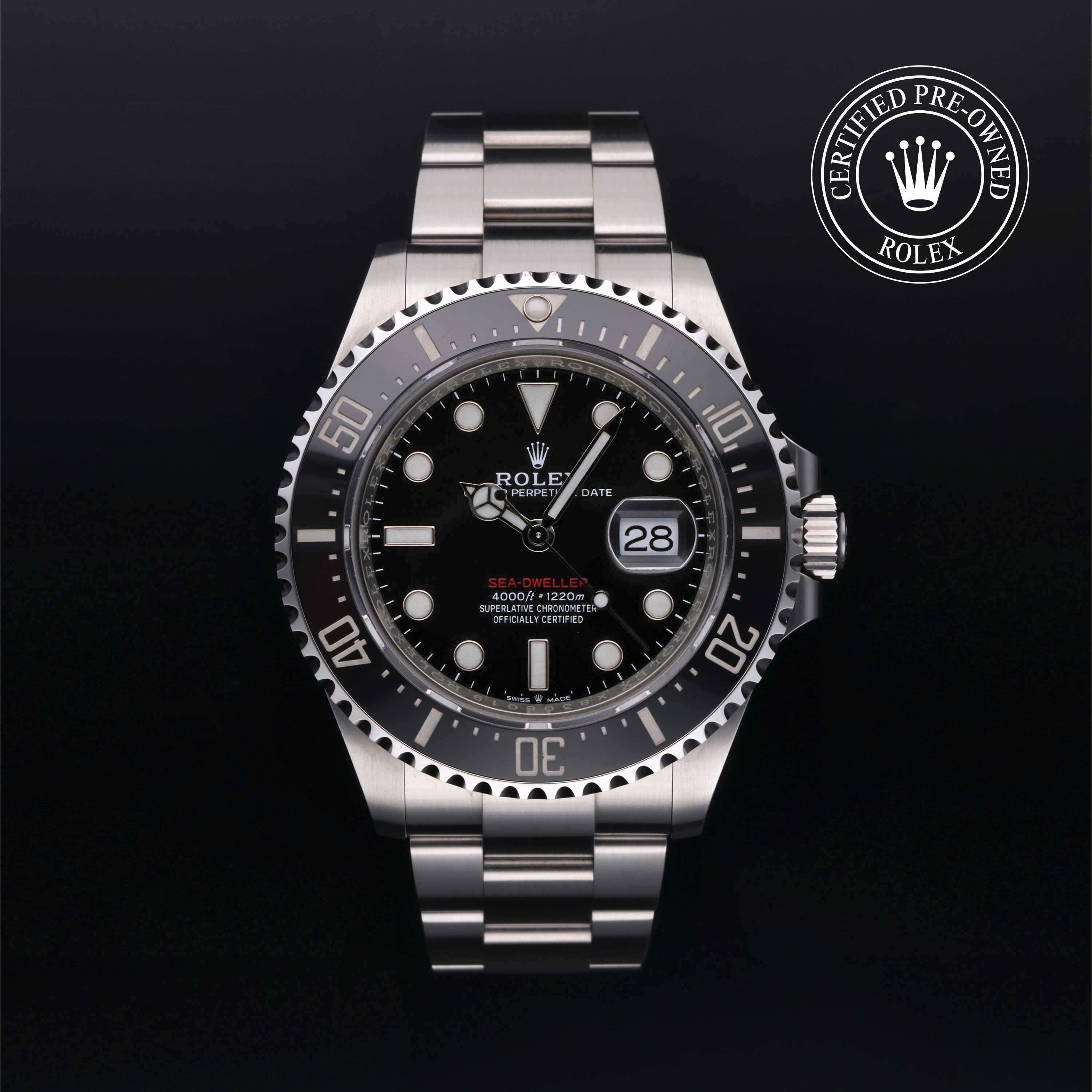 Rolex Sea-Dweller in Oystersteel M126600-0001 at Kirk Jewelers