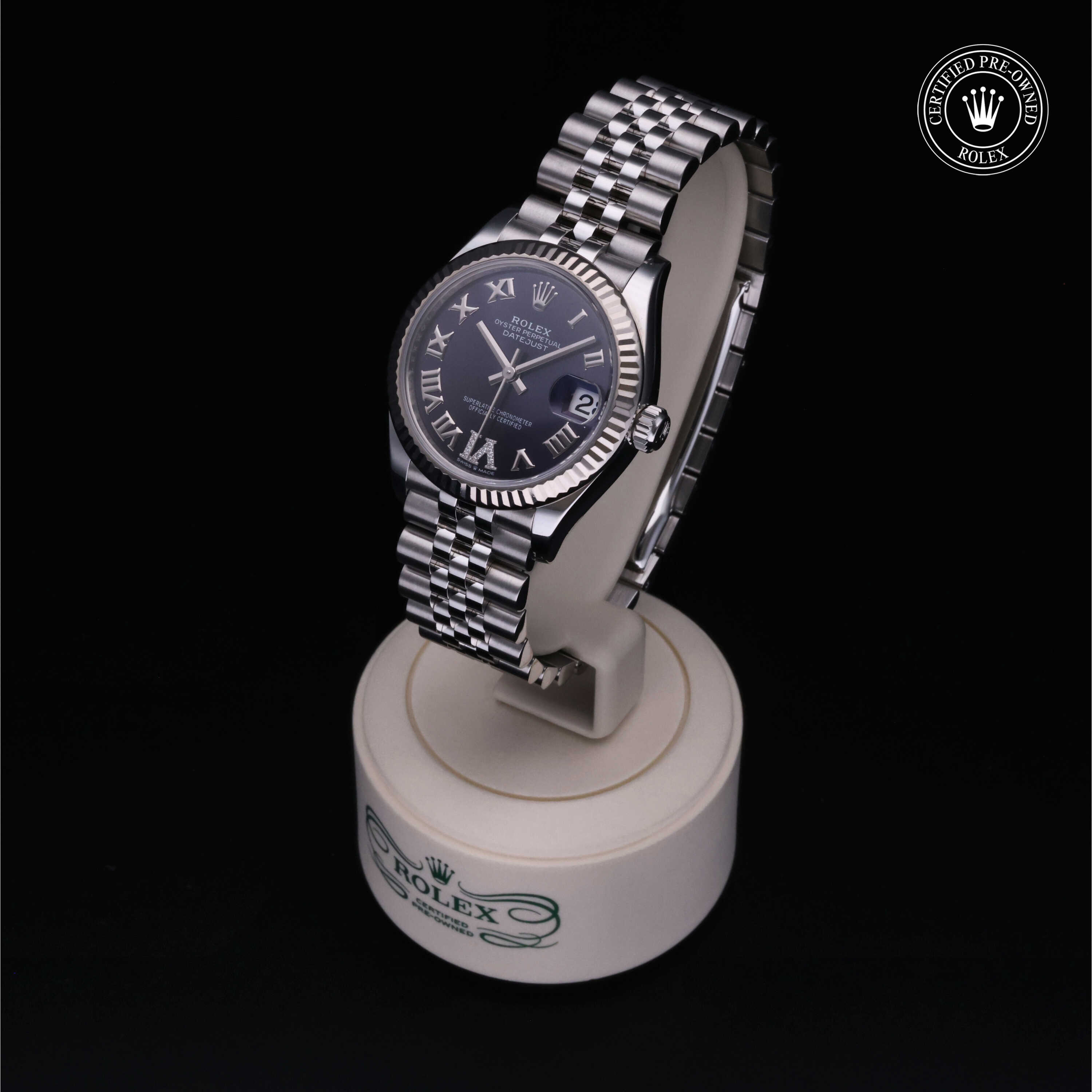 Rolex Datejust in Rolesor 18 Carat White M278274-0026 at Kirk Jewelers