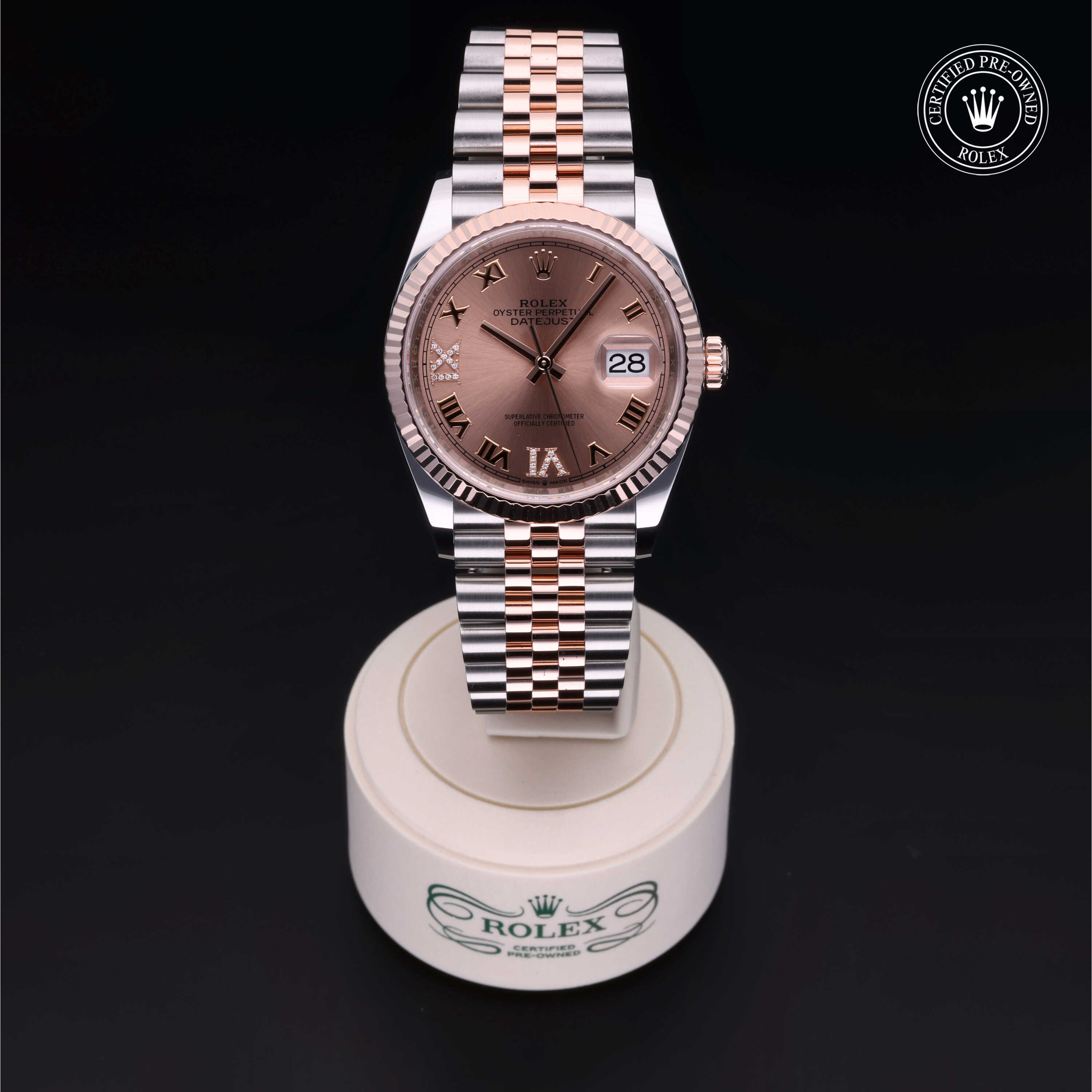 Rolex Datejust in Rolesor 18 Carat Red M126231-0027 at Kirk Jewelers