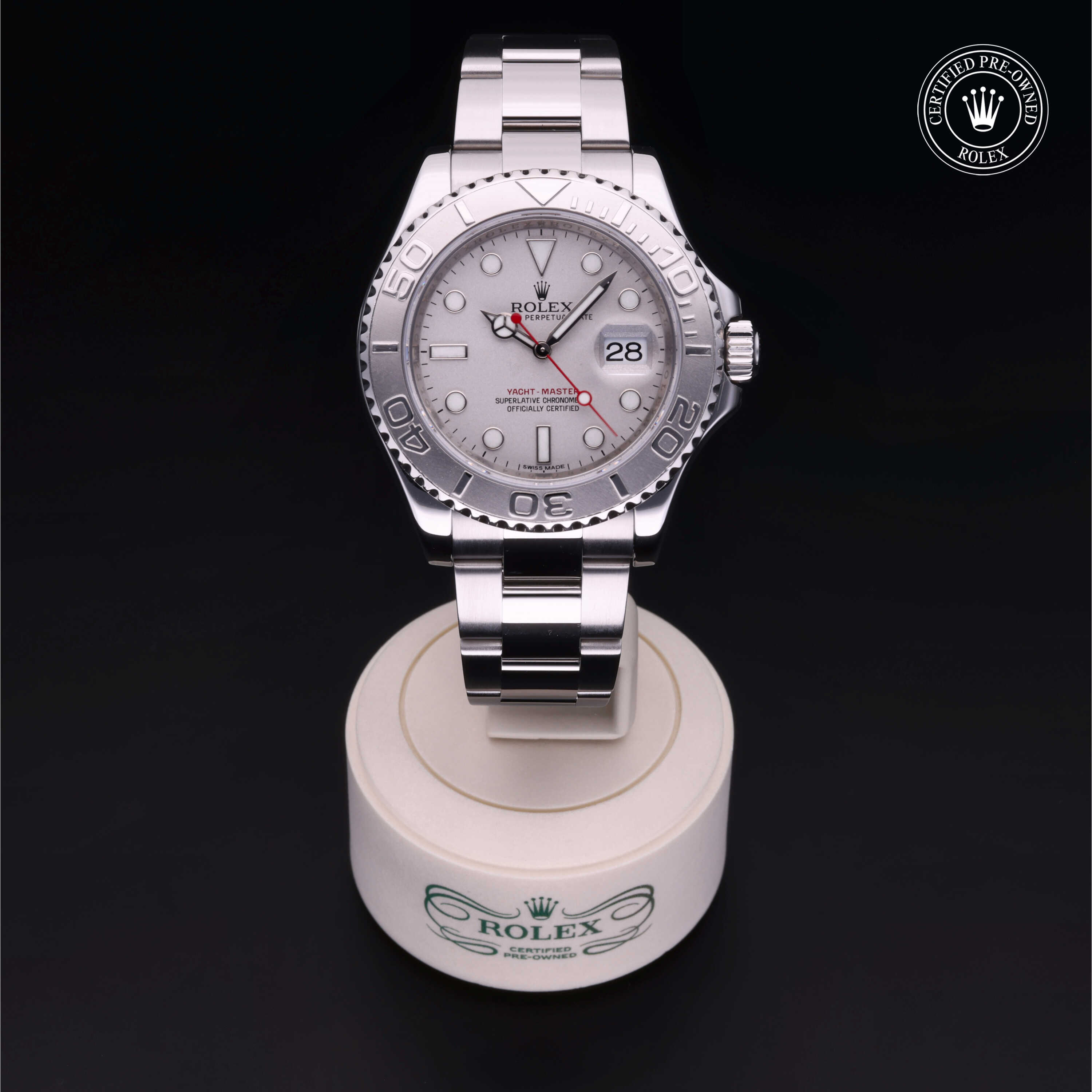 Rolex Yacht-Master in Rolesium Platinum M116622-0002 at Kirk Jewelers