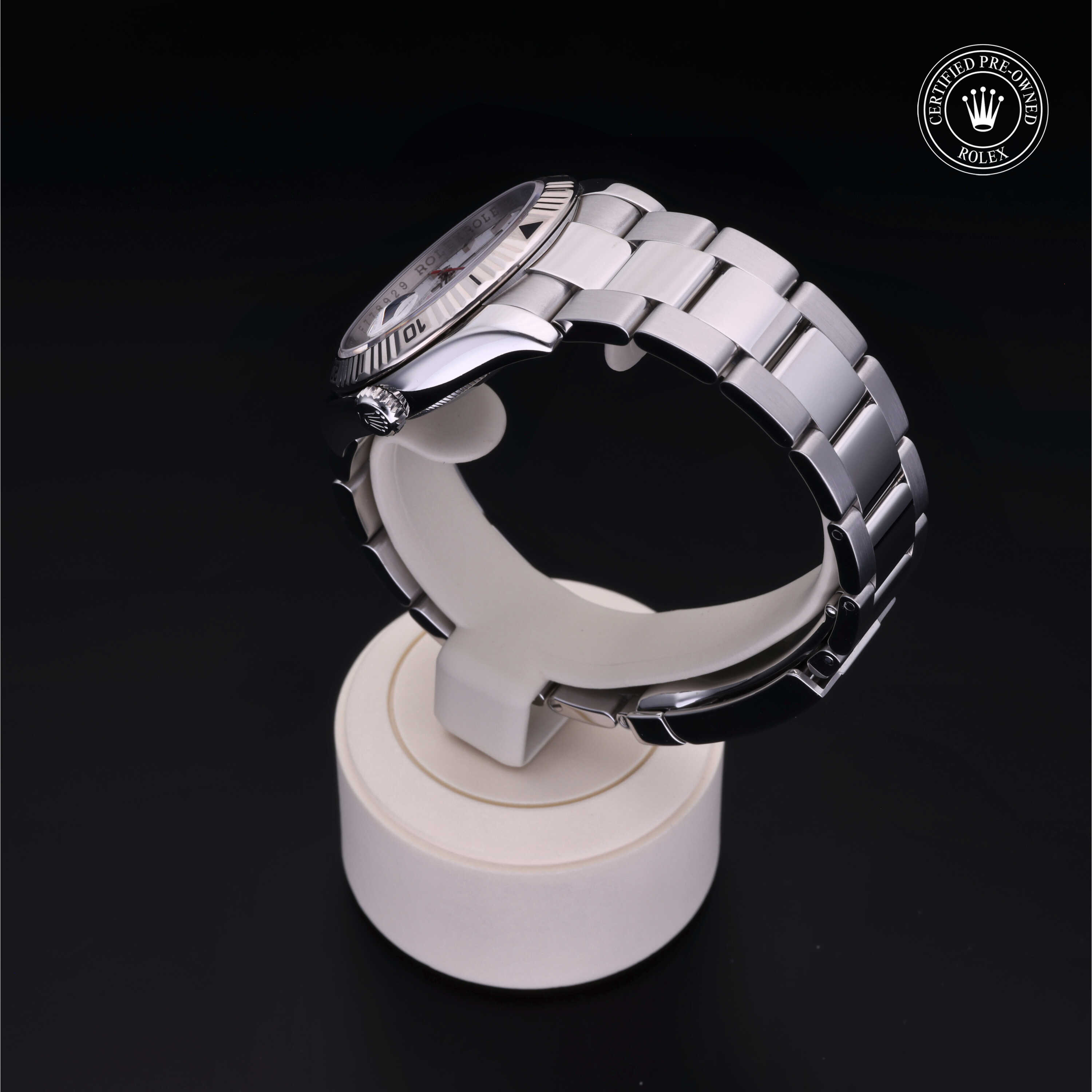 Rolex Turn-O-Graph in Rolesor 18 Carat White M116264-0009 at Kirk Jewelers