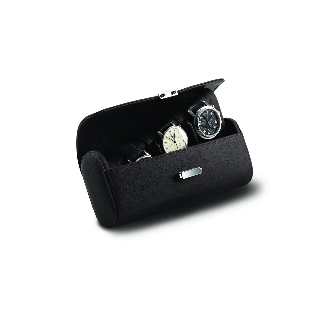 Scatola Del Tempo Pochette Black Travel Case 04064.BSIL